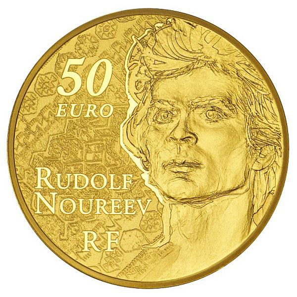 Monnaie de Paris : Pièce Rudolf Noureev 2013